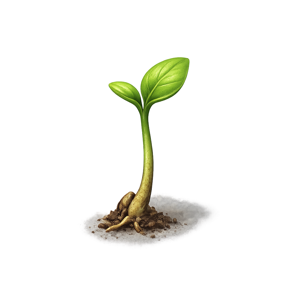 Sprouted